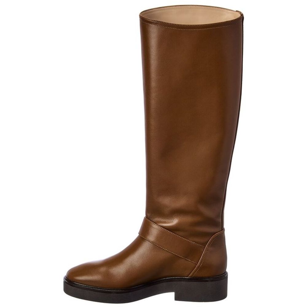 Stuart Weitzman Luxering Leather Knee-High Riding Boot - Picture 2 of 5
